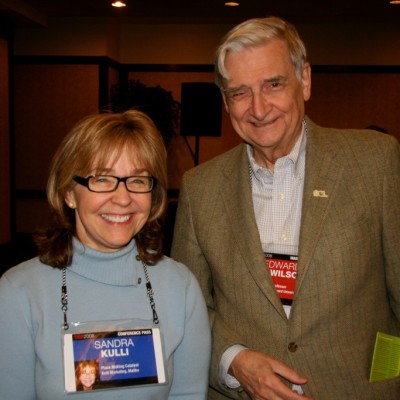Meeting EO Wilson at TED